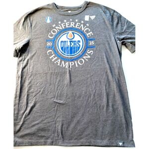 Edmonton Oilers 2025 Western Conference Champions T-Shirt